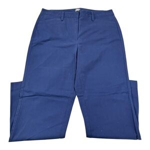 Lands’ End Deep Sea Navy Chino Crop Pants - Size 14